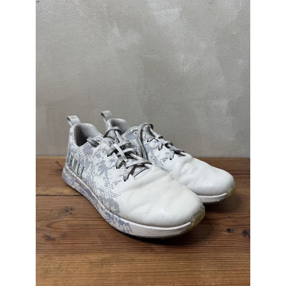 NOBULL Mens 12.5 Trainer White Grey Camo CrossFit Gym Workout Shoes